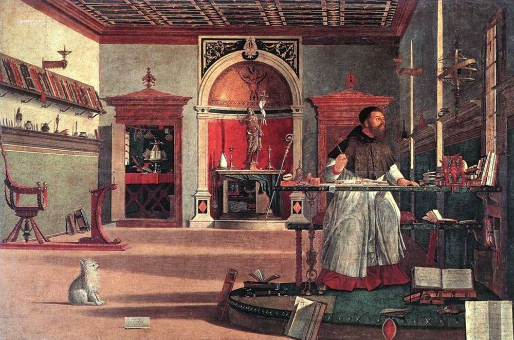 The Vision of Saint Augustine, Vittore Carpaccio, 1502